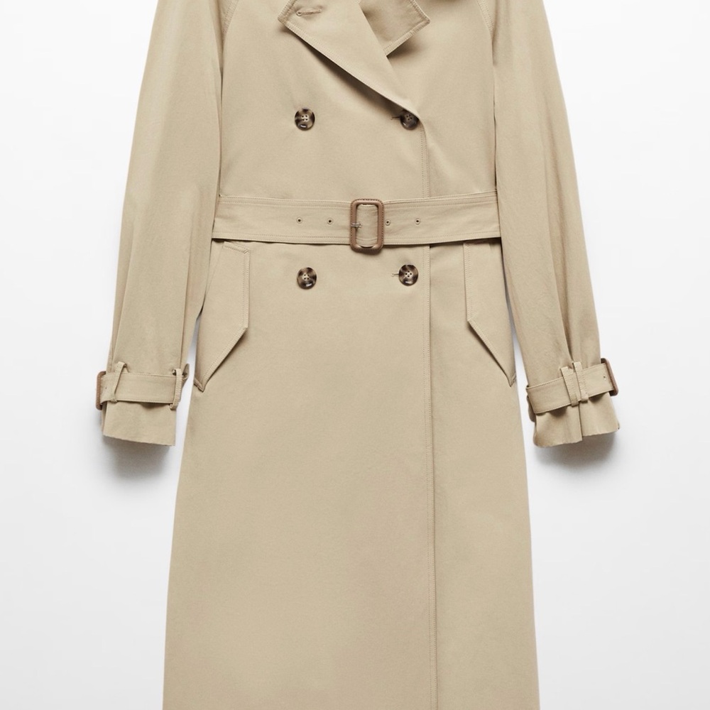 Mango Beige Trench Coat